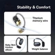 Бездротові Bluetooth навушники відкритого типу Baseus Earbuds Eli Sport |TWS, Bluetooth 5.3, 65/600mAh, USB Type-C, до 7.5 годин роботи, вбудований мікрофон, швидка зарядка, сенсорне керування, водонепроникність IPX4| Чорний - зображення 9