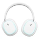 Бездротові Bluetooth навушники Baseus AeQur GH02 |портативна стерео гарнітура, Bluetooth 5.3/2.4G/AUX, 600 мАг, до 40 годин відтворення, Hi-Res аудіо, знімний мікрофон, швидка зарядка, RGB-підсвітка| Білий - зображення 5