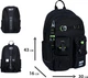 Рюкзак школьный Yes TS-43L Just Black (550480) (5056574463661) - изображение 3