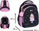 Рюкзак школьный полукаркасный Yes S-109S Little Princess (550230) (5056574499844) - изображение 3