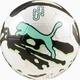 Мяч футбольный Puma Neymar Jr Graphic Ball 085023-01 №4 Бело-чёрно-мятный (4069161836329) - изображение 2