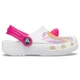 Дитячі крокси сабо Crocs Kids Classic I Am Unicorn White 24 білі - зображення 4