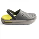Крокси чоловічі сабо Crocs InMotion Grey/Light Green 38 сірі - зображення 4