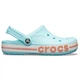 Крокси жіночі сабо Crocs Bayaband Ice Blue/Melon 39 (EU 39-40) блакитні - зображення 5