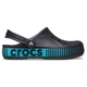 Крокси чоловічі сабо Crocs Bayaband Logo Motion Black 43 чорні - зображення 6