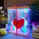 Ночник Love Bear «Мишка с сердцем» 25 см, USB: Светодиодный светильник для романтической атмосферы - изображение 6