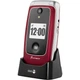 Телефон 2.8" Doro Primo 418 / 2G / 1-SIM / Bluetooth 3.0 / FM / Камера 3Мп / 1000мАг / Ліхтарик / Кнопка підтримки / Англійська мова / Red - зображення 1