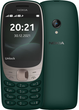 Телефон 2.8" Nokia 6310 / 16/16Mb / 2G / 2-SIM / Bluetooth 5.0 / FM / Камера 0.3Мп / 1150мАг / SD-слот / Ліхтарик / Англійська мова / Зелений b6 - зображення 1