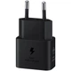 Мережевий зарядний пристрій Sumsung 25W PD Adapter No Logo + Кабель Type-C to Type-C 3A Чорний - зображення 4