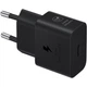 Мережевий зарядний пристрій Sumsung 25W PD Adapter No Logo + Кабель Type-C to Type-C 3A Чорний - зображення 5