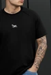 Мужская Футболка стаф черная однотонная с логотипом базовая Staff logo black M (387864) - изображение 3
