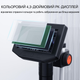 Мікроскоп цифровий P220 4.3" РК-екран 1000x чорний металевий штатив 8 LED - зображення 4