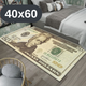 Стильный и износостойкий коврик для дома "20 долларов" 40×60 KT8000501 - изображение 1