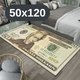 Стильный и износостойкий коврик для дома "20 долларов" 50×120 KT8000507 - изображение 1
