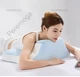 Ортопедична подушка Memory Foam 65×50×23 см для ніг та шиї – ергономічна, з ефектом пам'яті синя KT8001212 - зображення 8