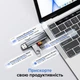 Переходник USB 3.0 Type-C OTG 6в1 (SD/TF MicroSD) Card Reader кардридер USB-хаб адаптер флешка для телефона ноутбука MacBook PAVLYSH PA-46 - изображение 4