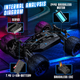 Монстр-трак RC машина GoolRC 1:14 бесщеточная 4WD, 40 км/ч, 2.4GHz, внедорожный монстр-трак на пульте - изображение 7