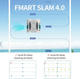 Робот для мытья окон FMART W6: Мощность 3800 Па, Двустороннее распыление, Управление App, для окон и плитки (fmart-w6) - изображение 3