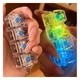 Антистресс брелок клавиатура 4 клавиши LED RGB подсветка фиджет кликер кейкап - изображение 6