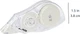 Корректирующая лента, Amazon Basics, EUAZTW10PK, прозрачный, 4.2 мм x 10 м, мини, уп.10, эргономичная - Уценка - изображение 2
