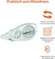 Корректирующая лента, Amazon Basics, EUAZTW10PK, прозрачный, 4.2 мм x 10 м, мини, уп.10, эргономичная - Уценка - изображение 6