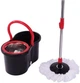 Швабра з віджимом Spin Mop з відром і центрифугою, швабра для підлоги з мікрофіброю, система легкого прибирання без відер і брудних рук - изображение 2