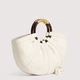 Torebka crossbody damska skórzana duża Coccinelle E1U5A180201 N17 Mleczna (800070354220) - obraz 3