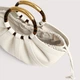Torebka crossbody damska skórzana duża Coccinelle E1U5A180201 N17 Mleczna (800070354220) - obraz 4