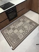 Безворсовой ковер на резиновой основе Flex 1.33x1.95 м. коричневый с бежевым 19632/91 - изображение 1