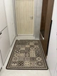 Безворсовой ковер на резиновой основе Flex 1.33x1.95 м. коричневый с бежевым 19632/91 - изображение 4