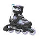 Ролики Rollerblade Microblade SL Black Lavender 28-32 - изображение 1