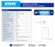 Акумулятор Xtar AA 1.5V 3960mWh, AA/(HR6), 2500mAh, Li-Ion 1.5V Protected, 3A, сенсор, LED, поштучно - зображення 5