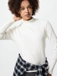 Лонгслів Uniqlo розмір М білий (479588) - изображение 1