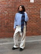 Штани Uniqlo розмір XXL світло сірі (02) (478849) - зображення 6