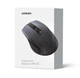 Миша бездротова безшумна UGREEN MU006 Bluetooth + 2.4 ГГц, ергономічна, 6 кнопок, 4000 dpi Red - изображение 2