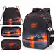 Школьный ортопедический рюкзак 3 в 1 для мальчика School Standard 38х30х18 см с Машиной для младших классов (Full 150-35) - изображение 1