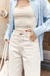 ДЖИНСИ WIDE LEG МОЛОЧНИЙ WL 611 2603104762138 38 Молочний - изображение 5