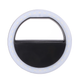 Селфи кільце універсальне Ring Light USB чорний RK-12 з підсвічуванням - зображення 1