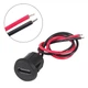 Набор разъемов USB Type-C с проводом для монтажа на панель (5 шт) - изображение 3