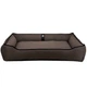 Лежак для больших собак EGO Bosyak Рогожка 3XL 145x115 Коричневый (Ортопедическая лежанка для самых больших собак) - изображение 4