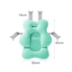 Матрасик для купания с ремнями безопасности для детской ванной Baby Bath Pillow 2 бирюзовый (GS-63682) - изображение 2