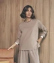 Кофта с итальянской костюмки XXL-3XL. Бежевый - изображение 1