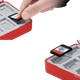 Etui na karty gier Nintendo Switch Funlab 48 slotów Czerwony HRF1336 (6978095910471) - obraz 3