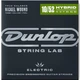 Струны для электрогитары Dunlop DEN1052 Light Top/Heavy Bottom Nickel Plated Steel 10/52 - изображение 1