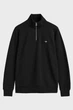 Чоловіча чорна спортивна кофта REG SHIELD HALF ZIP Gant S 2008005 - изображение 5