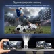 Портативний 4K UHD міні-проектор з підтримкою Wi-Fi Bluetooth, Android 12 Magcubic HY300 Чорний - зображення 4