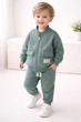 Дитячий спортивний костюм (кофта + штани) для хлопчика MagBaby Bomber 86 см М'ятний - зображення 1