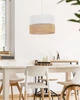 Підвісний світильник TK Lighting Linobianco 6573 E27 3x15W бежевий - изображение 2