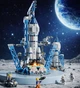 Конструктор Космическая Ракета шаттл / Космическая станция / Space Shuttle 458 деталей - изображение 2