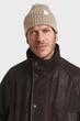 Чоловіча бежева вовняна шапка WOOL BLEND MOULINE BEANIE Gant OS 9910045 - изображение 2